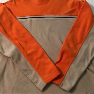 Men’s Fleece pullover sweater, super soft.